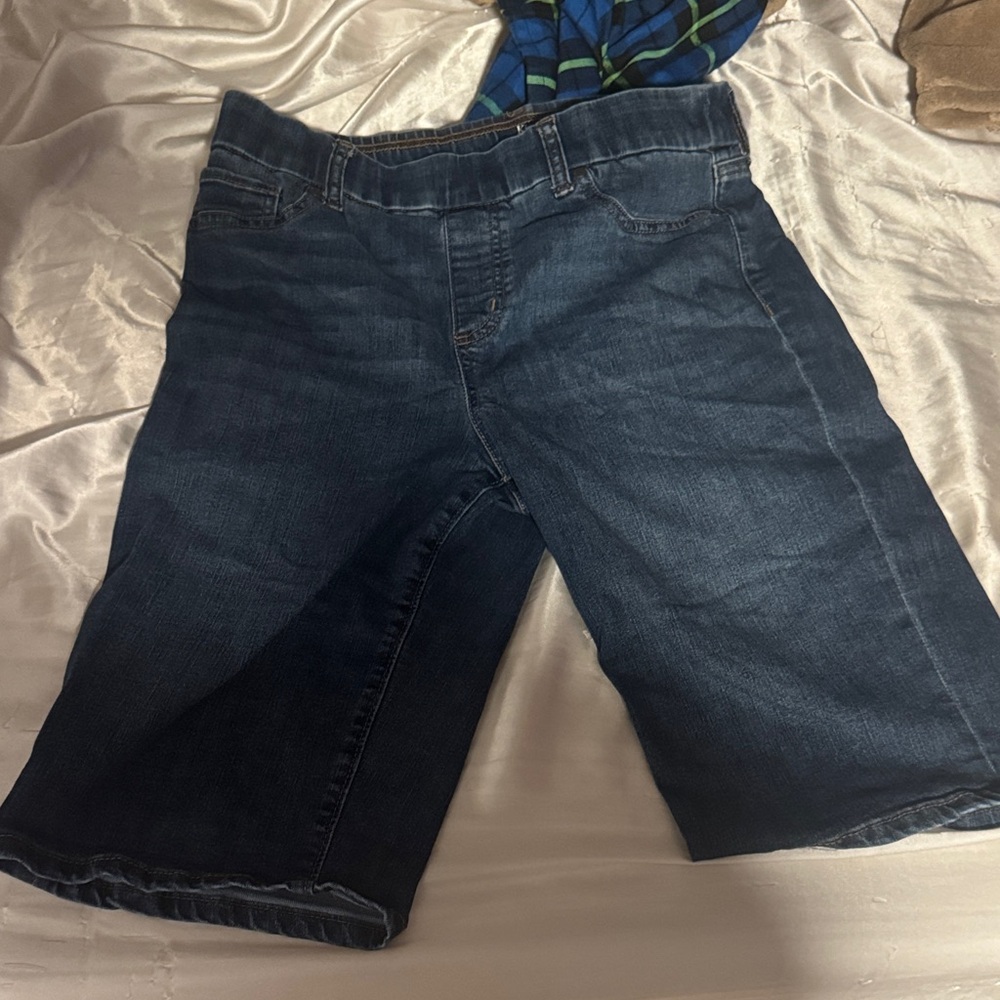 Kim Rogers Classic Blue Denim Shorts